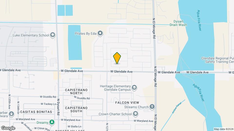 12620 W Glenn Dr Map and Location Details