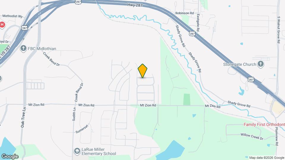 2610 Tall Meadows Dr Map and Location Details