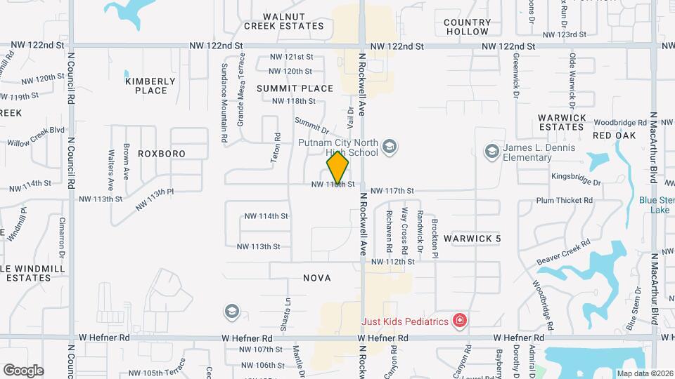 7124 NW 115th St Map and Location Details