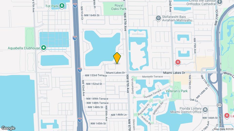 15501 NW 88th Ave Mapa y Detalles de la Ubicación