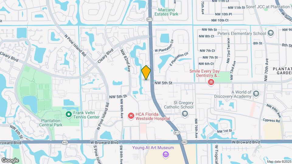 497 N University Dr Map and Location Details