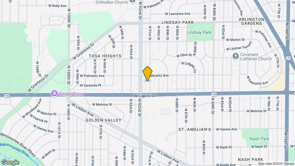 4049 N 91st St Map and Location Details