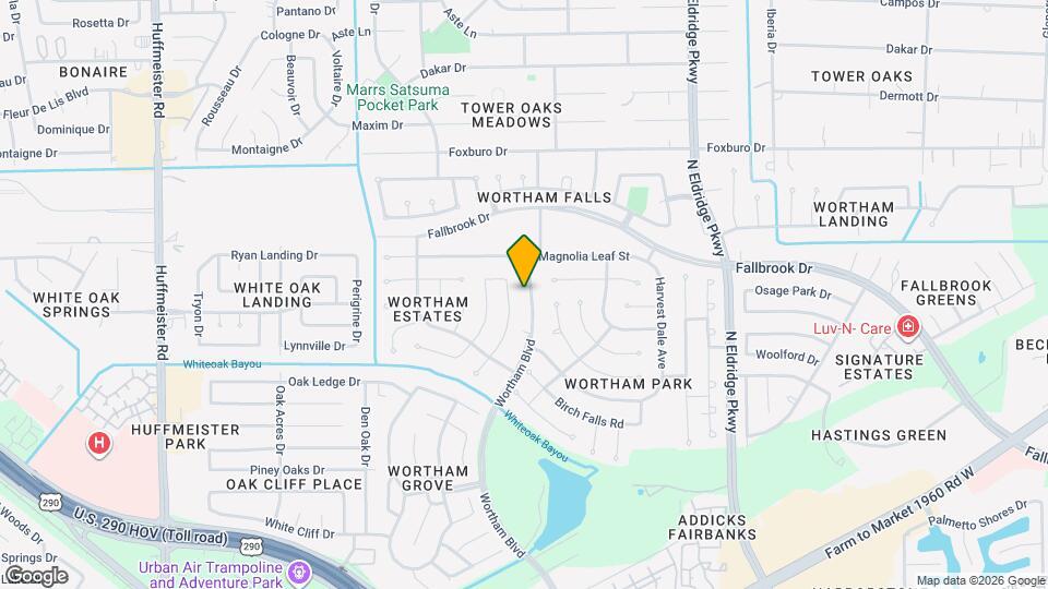 11119 Wortham Blvd Map and Location Details