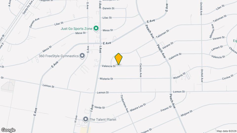 17837 Valencia St Mapa y Detalles de la Ubicación