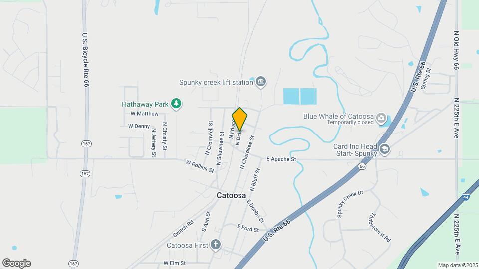 312 N Delaware St Map and Location Details