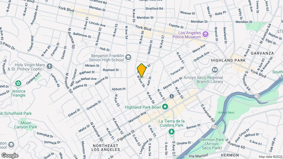 447-449 N Avenue 56 Map and Location Details