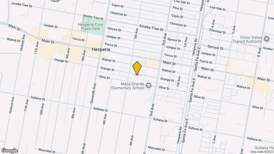 16161 Orange St Map and Location Details