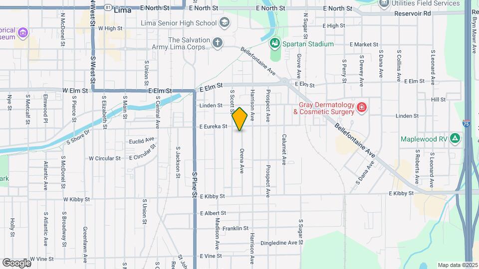 408 Orena Ave Map and Location Details