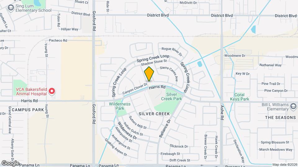 5420 Silvergate St Map and Location Details