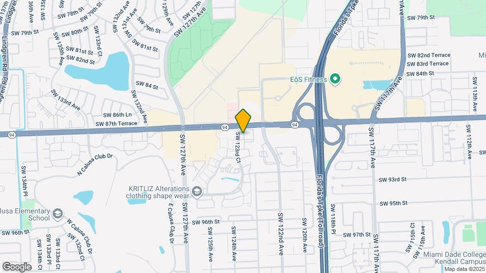 8827 SW 123rd Ct Map and Location Details