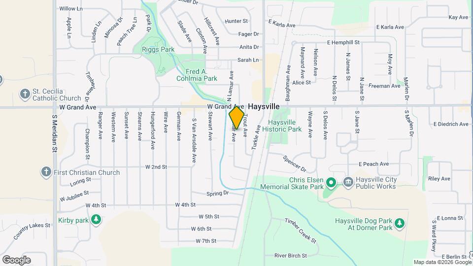 200 S Lamar Ave Map and Location Details