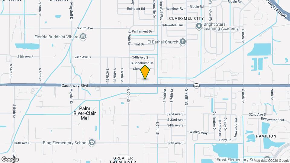 Rio Palma Apartments Map and Location Details