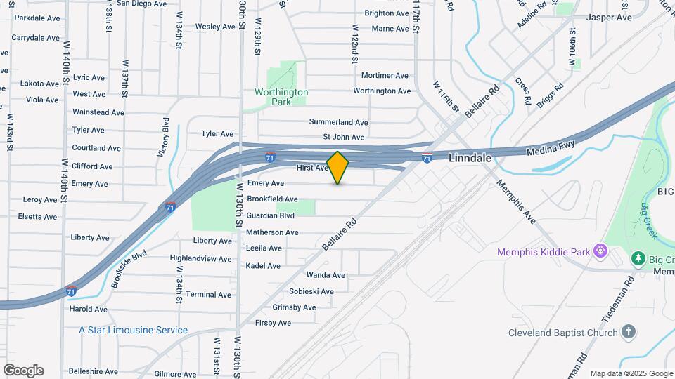 12305 Emery Ave Map and Location Details