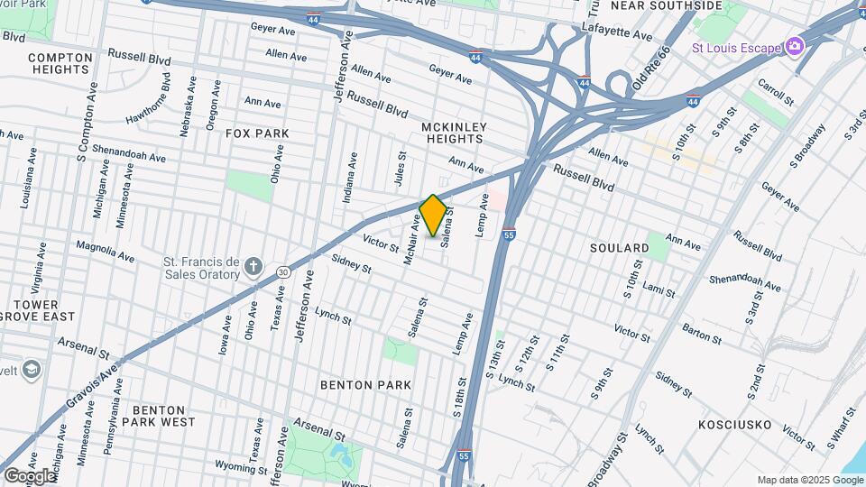 2014 James St Map and Location Details