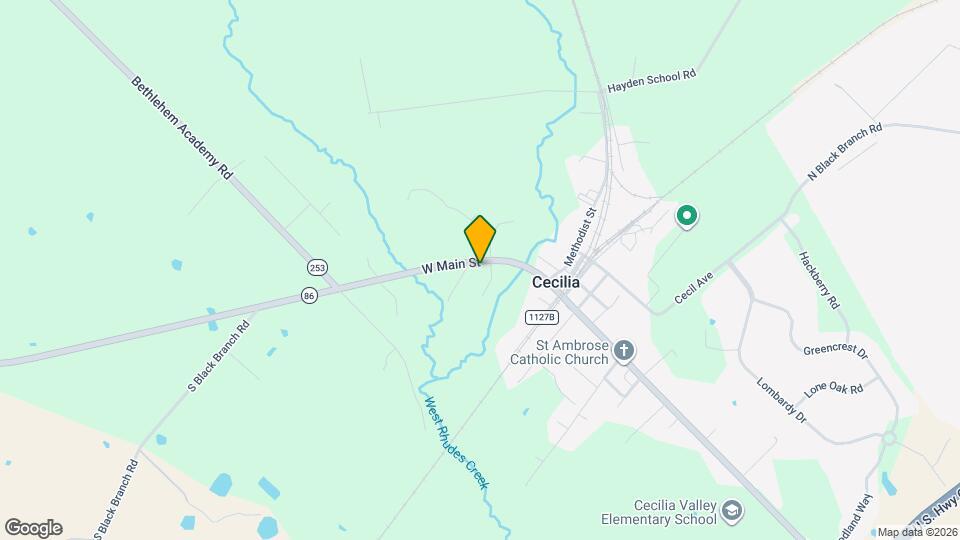 211 W Main St Map and Location Details