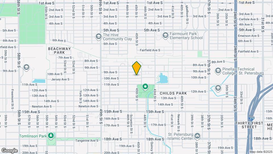 4437 10th Ave S Map and Location Details