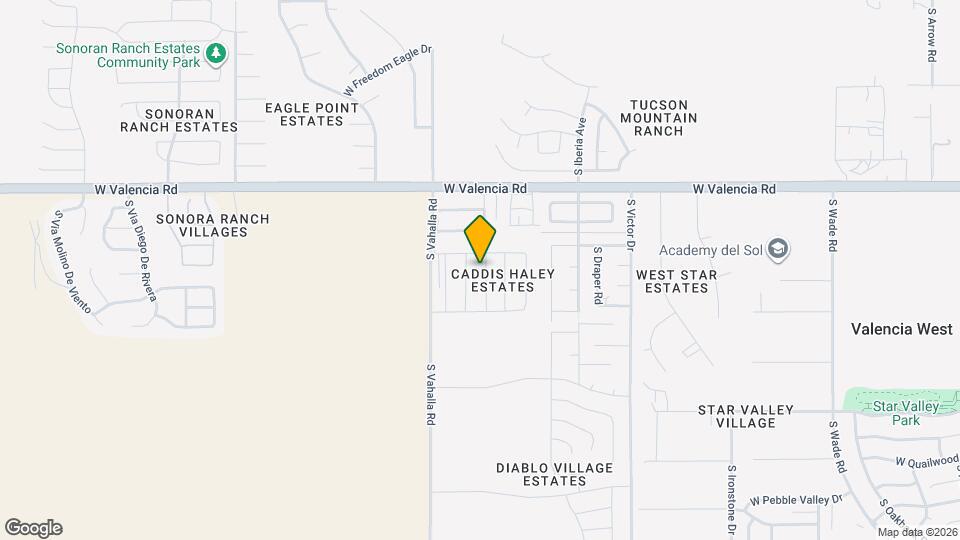 6668 S May Fly Dr Map and Location Details