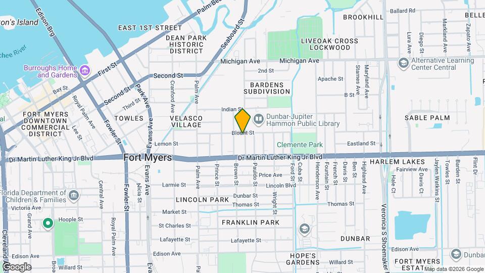 1916 High St Map and Location Details