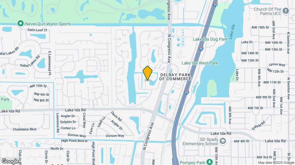 1095 NW 19th Terrace Map and Location Details