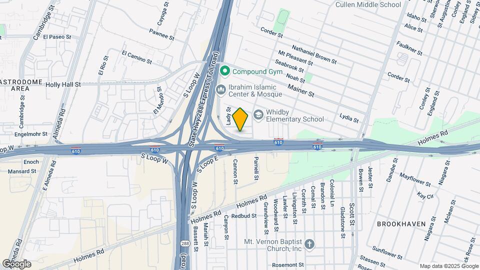 7650 Springhill St Map and Location Details