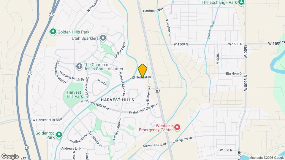 2192 Springtime Dr Map and Location Details