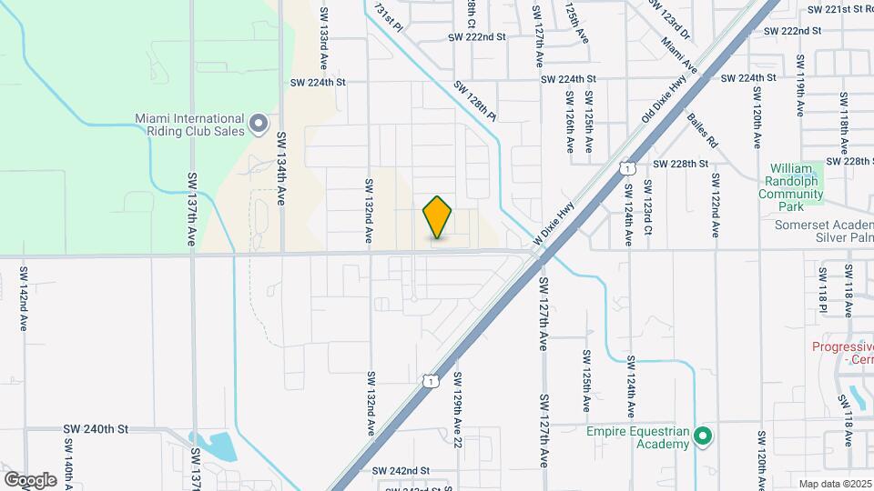 12955 SW 231st Ter Map and Location Details