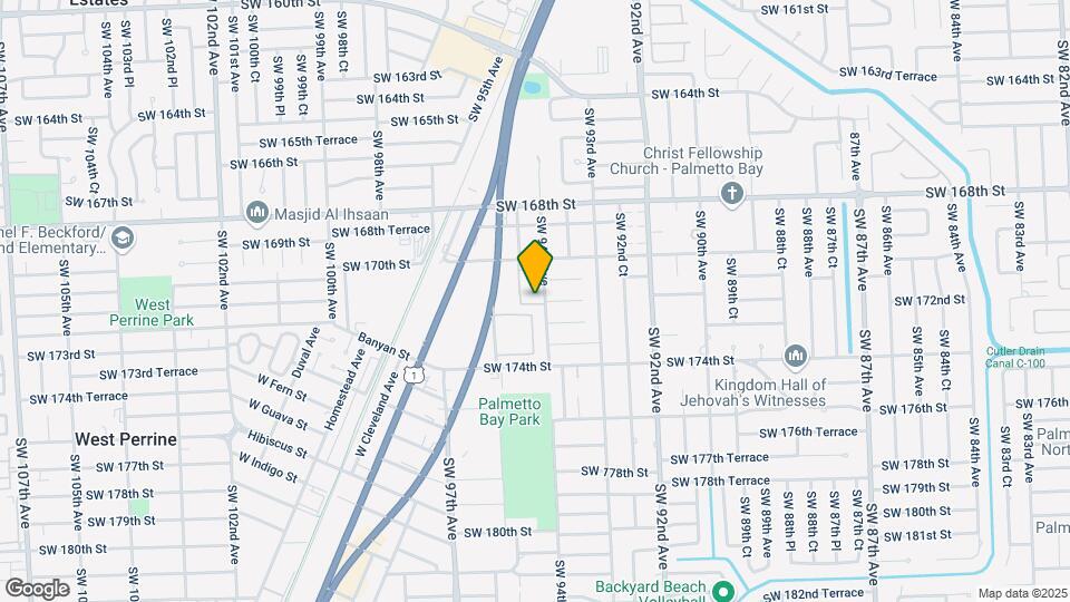 17170 SW 94th Ave Map and Location Details