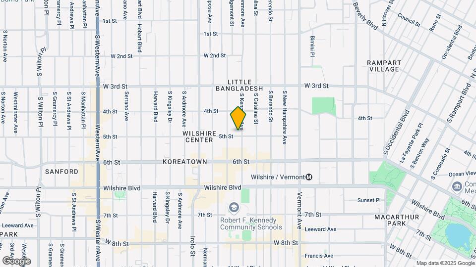 3551 W 5th St Map and Location Details