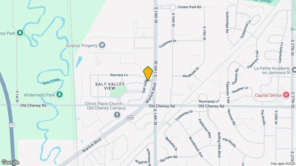 Salt Valley View Apartments Map and Location Details