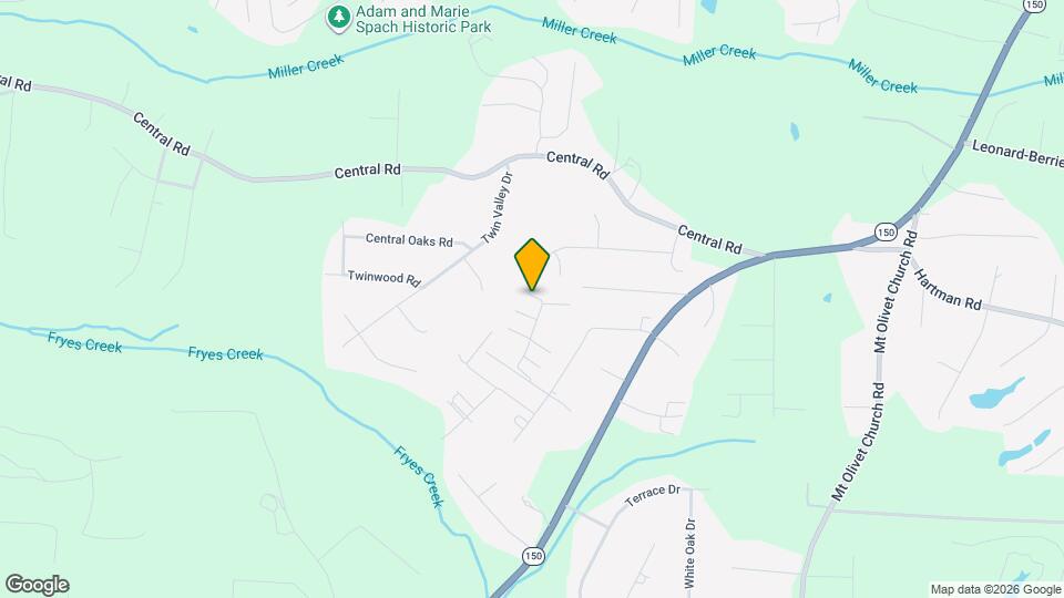 125 Spanish Oak Dr Map and Location Details