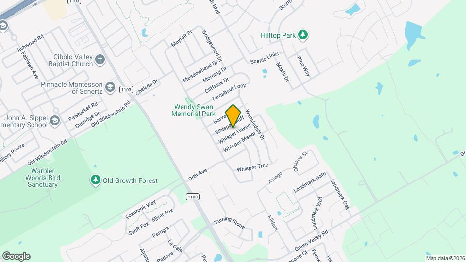 3405 Whisper Haven Map and Location Details