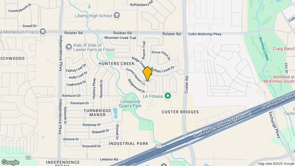 15484 Forest Haven Ln Map and Location Details