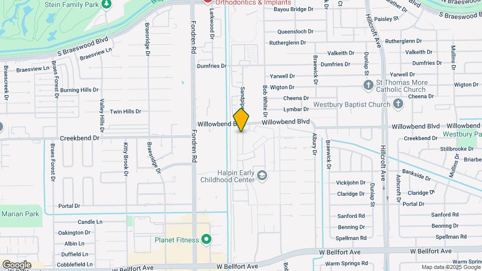 10639 Sandpiper Dr Map and Location Details