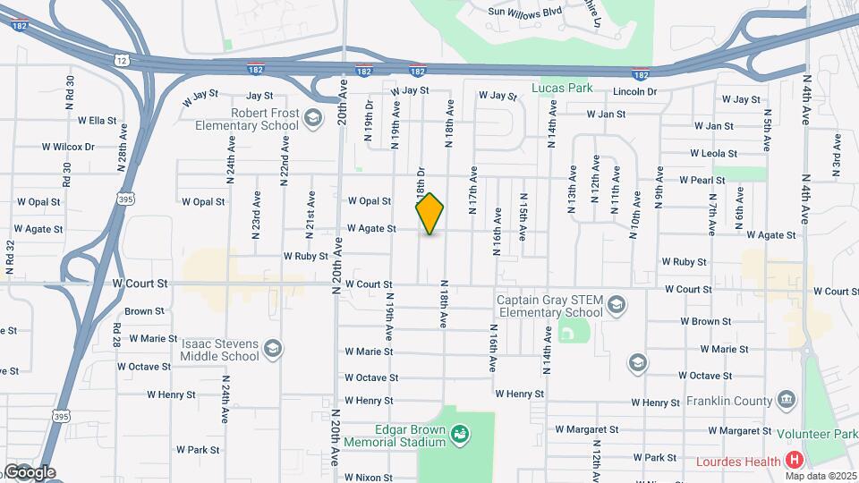 1535 N 18th Dr Map and Location Details