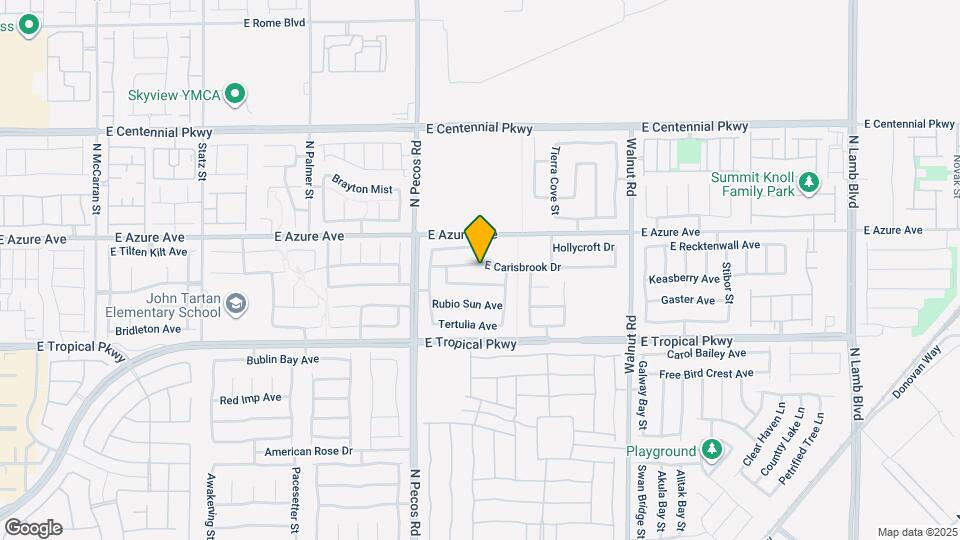 3613 E Carisbrook Dr Map and Location Details