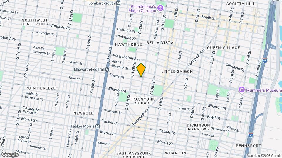 1176 S 11th St Map and Location Details