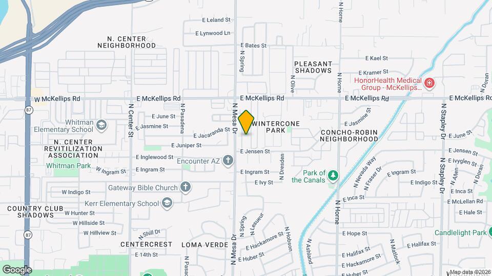 1837 N Spring Map and Location Details