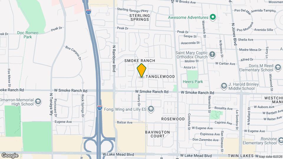 6576 Moonshadow Cir Map and Location Details