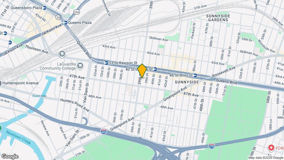 45-35-35 39th St Map and Location Details