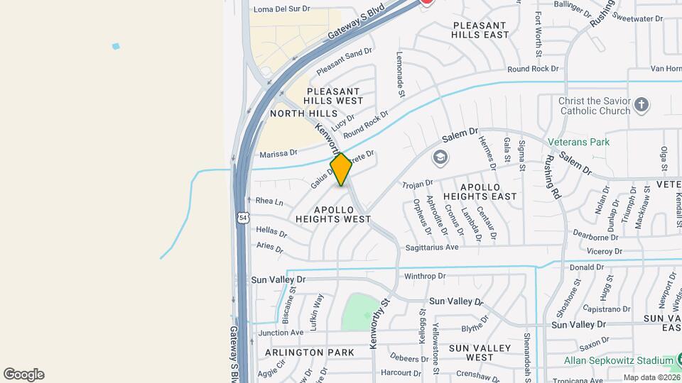 10469 Aphonia Dr Map and Location Details