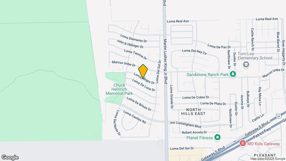 4344 Loma Alegre Dr Map and Location Details