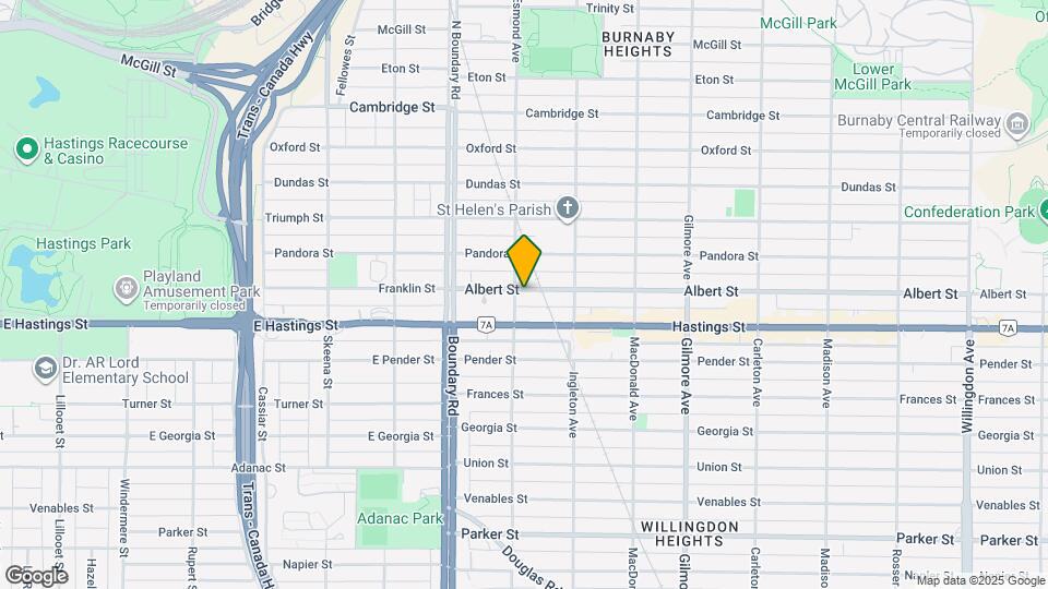 306 Esmond Av Map and Location Details