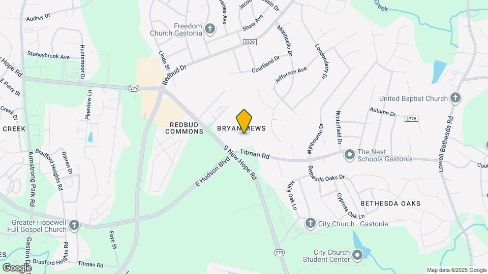 2808 St George Ln Mapa y Detalles de la Ubicación