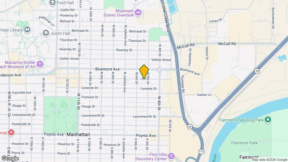 509 Moro St Map and Location Details