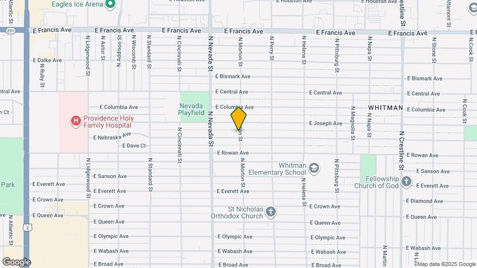 5601 N Morton St Map and Location Details