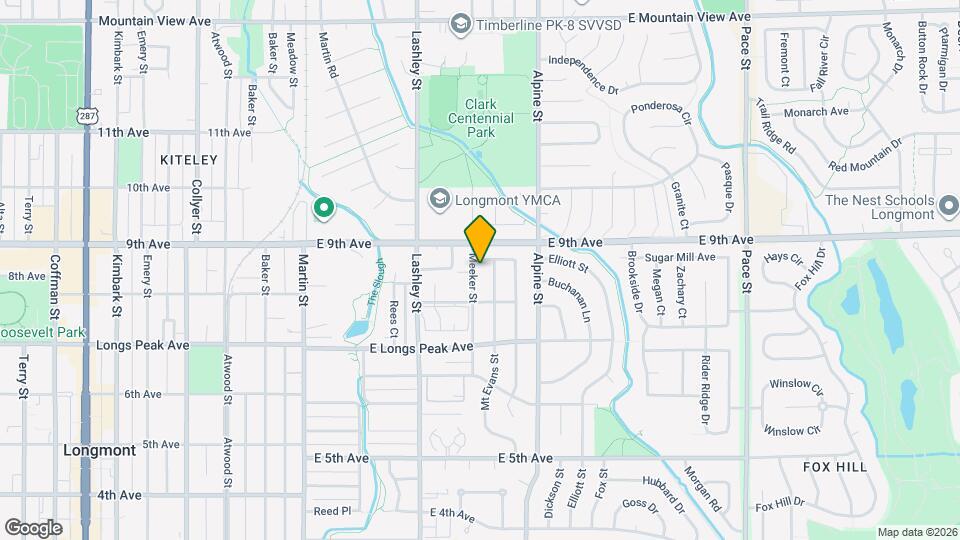 824 Meeker St Mapa y Detalles de la Ubicación