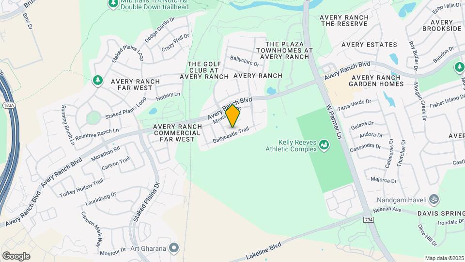 14412 Ballycastle Trail Map and Location Details