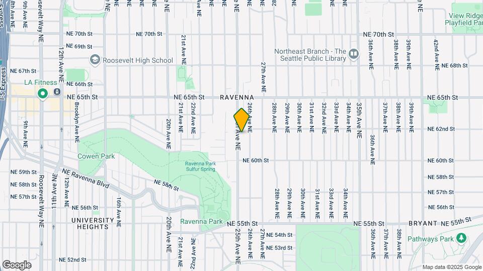 6050 25th Ave NE Map and Location Details