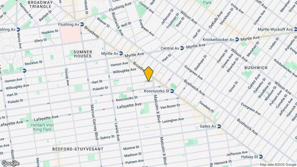 470 Pulaski St Mapa y Detalles de la Ubicación