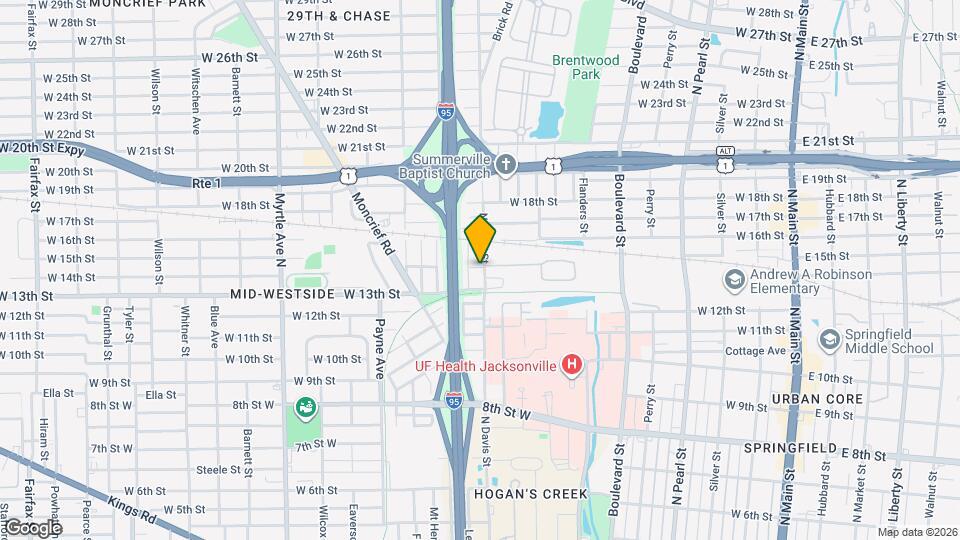 2342 N Davis St Map and Location Details